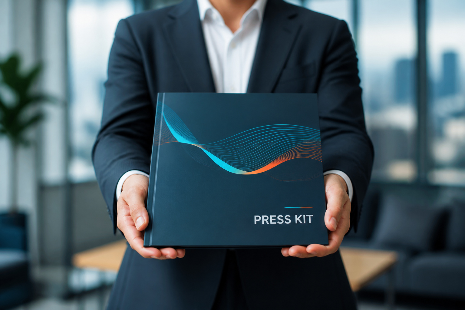 Dossier de presse moderne