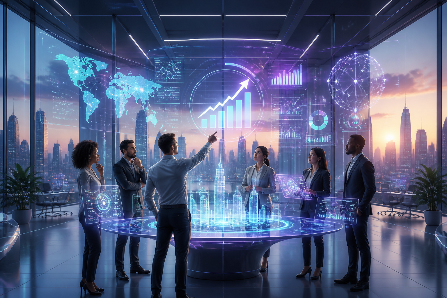 Strategie et innovation futuristes