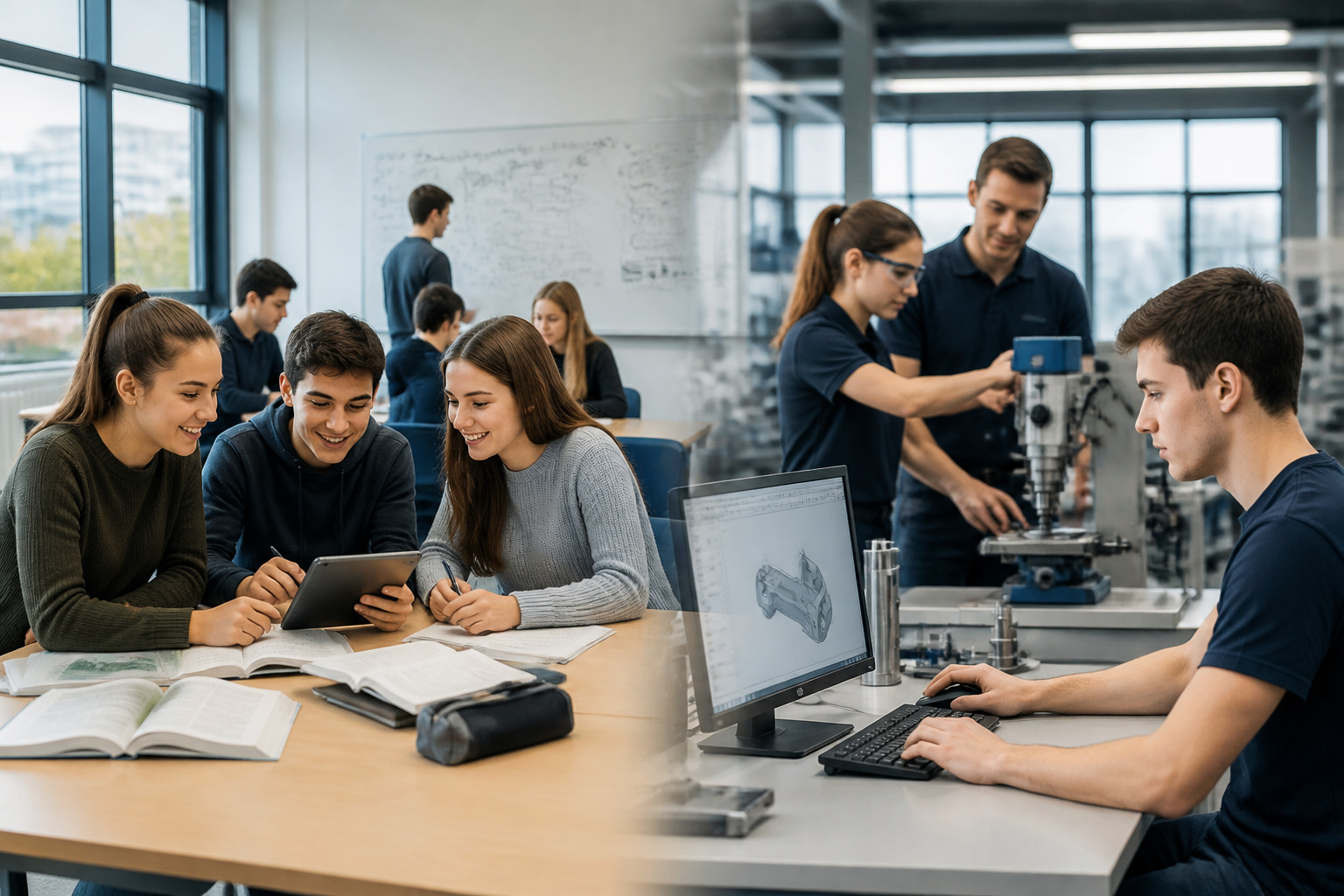 Apprentissage dual theorie et pratique
