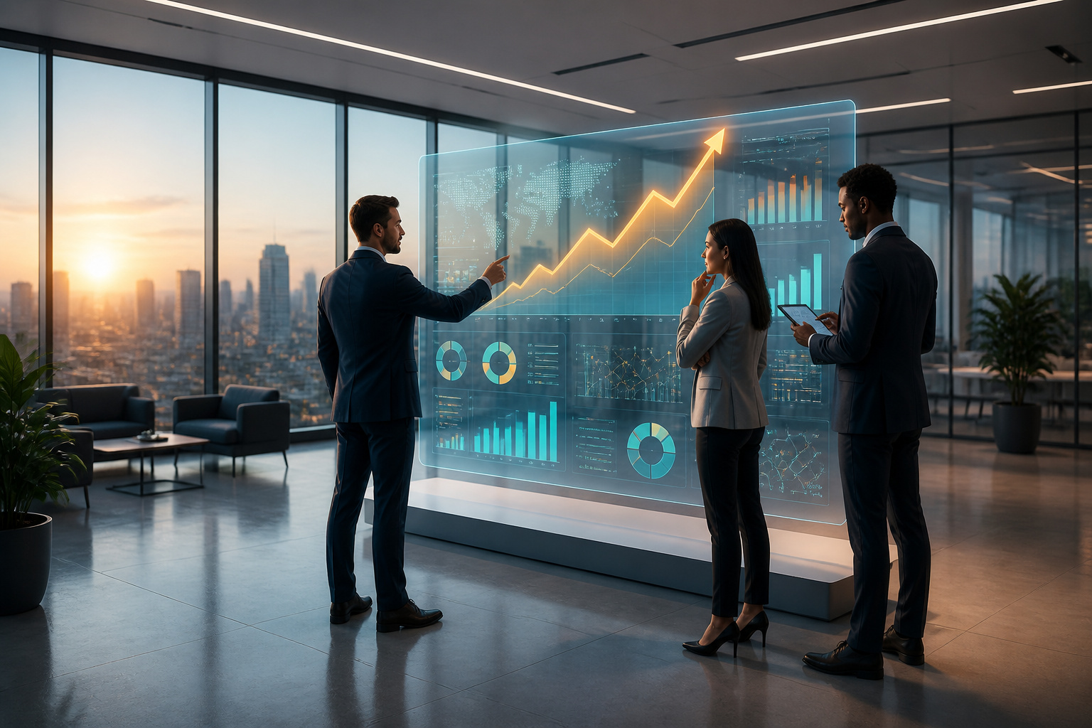Collaboration et analyse de donnees futuristes